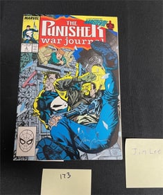 Punisher War Journal 3 Signed by Jim Lee