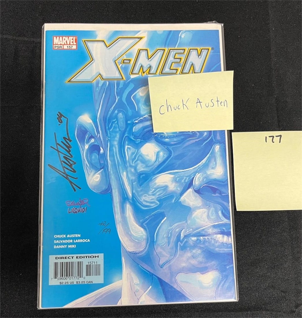 chuck Austen Signed X-men Comic w/ DF COA (1 of 2)