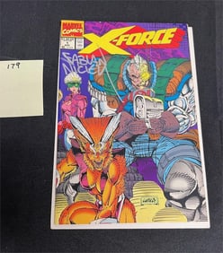 Fabian Nicieza Signed X-force 1 comic
