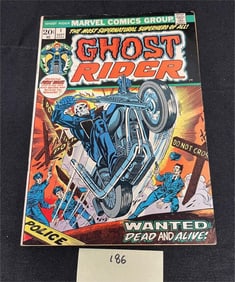Ghost Rider 1 Marvel Bronze Age Key Horror Comic