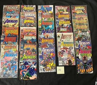 Mix of Avengers Marvel Comic books