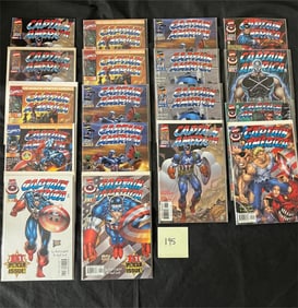 Captain America Liefeld Series Marvel Comic Books