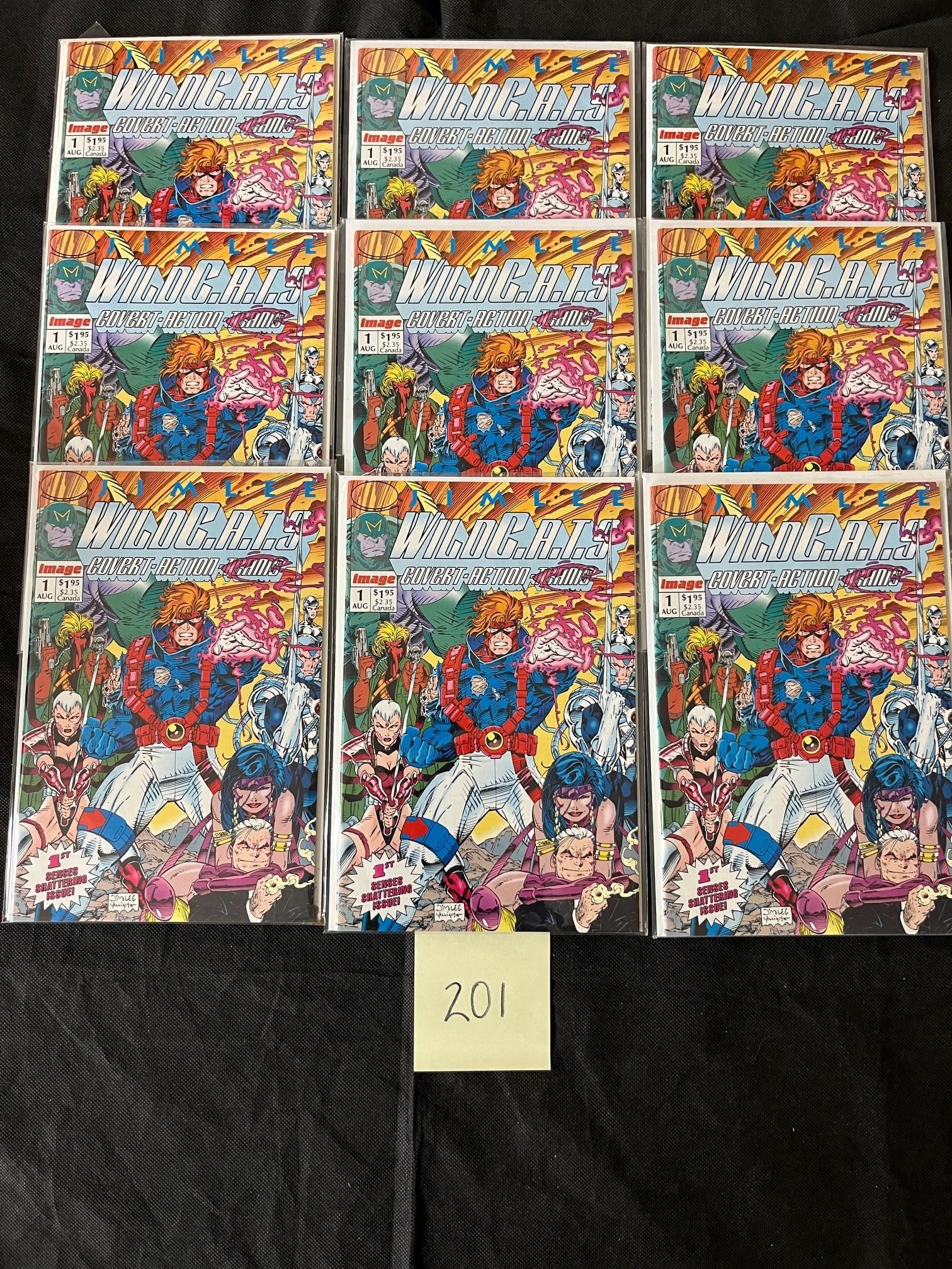WildC.A.T.S Jim Lee #1 Issue Comic Book Lot (1 of 3)