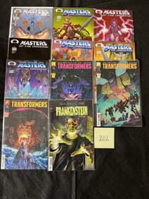 Transformers, Masters of the Universe + Comics
