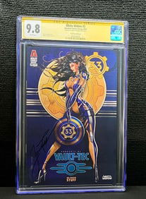 White Widow 3 Signed by Jamie Tyndall CGC SS 9.8