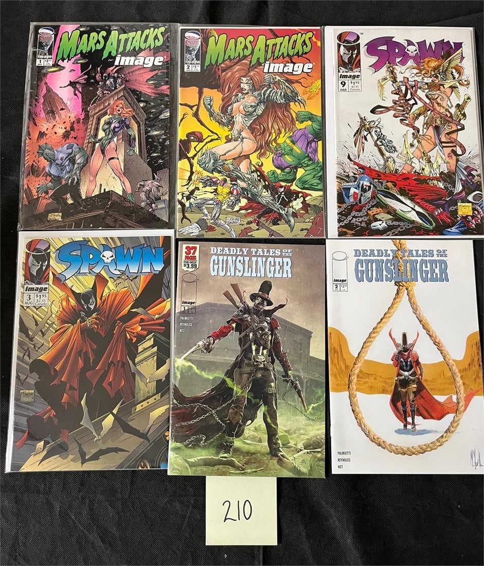 Mars Attacks & Spawn Comics w#9 1st Angela (1 of 3)