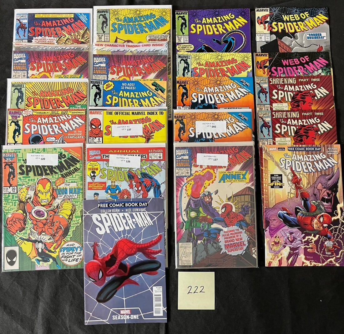 Amazing Spider-man 1st Series Marvel Comic Books (1 of 5)