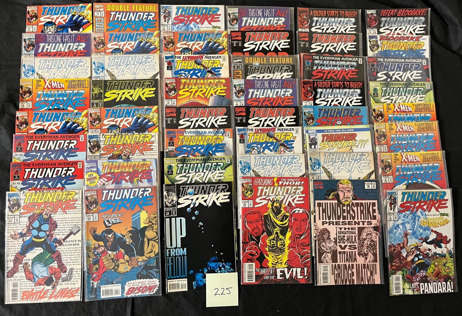 Thunderstrike Marvel Copper Age Series Comic Books (1 of 7)