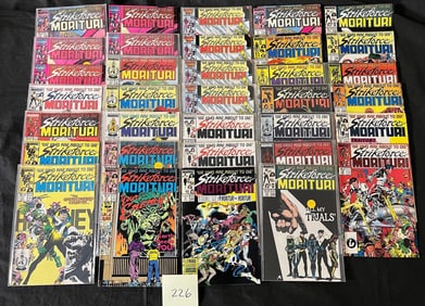 Strikeforce Moaituri Marvel Copper Age Comic Lot