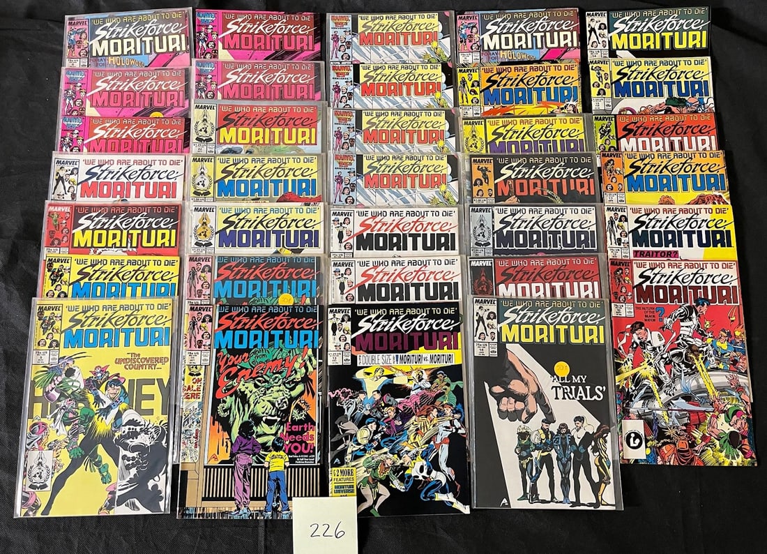 Strikeforce Moaituri Marvel Copper Age Comic Lot (1 of 5)