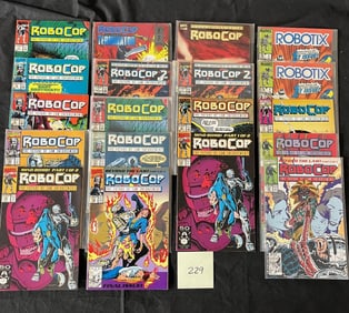 Robocop Marvel Copper Age Comic Series Lot