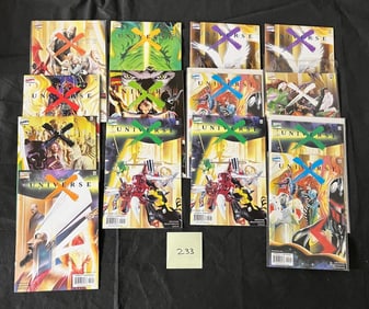 Universe X Alex Ross Art Marvel Comic Lot
