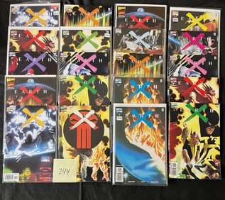 Earth X Alex Roos Art Marvel Copper Age Comics