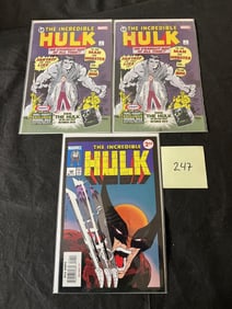 Incredible Hulk 1 Walmart & 340 Marvel Custom Rep