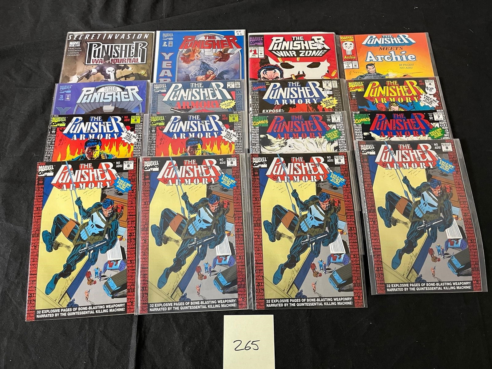 Punisher Marvel Comic Books (1 of 4)