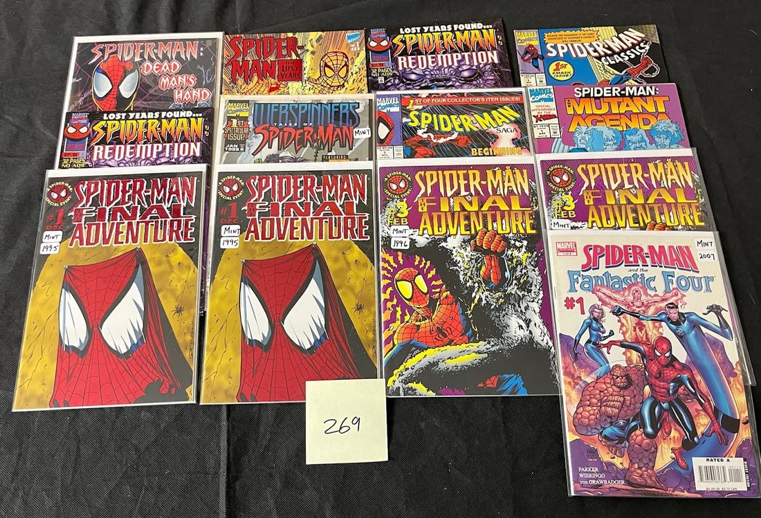 Spider-man Copper Age Comic Books (1 of 2)