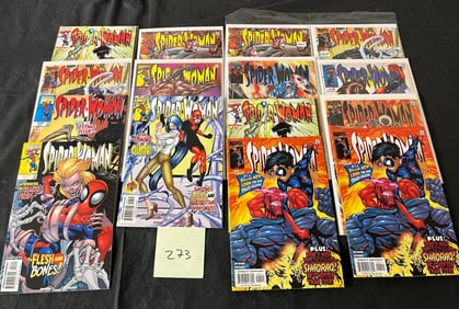 Spider-woman Marvel Comic Book Lot