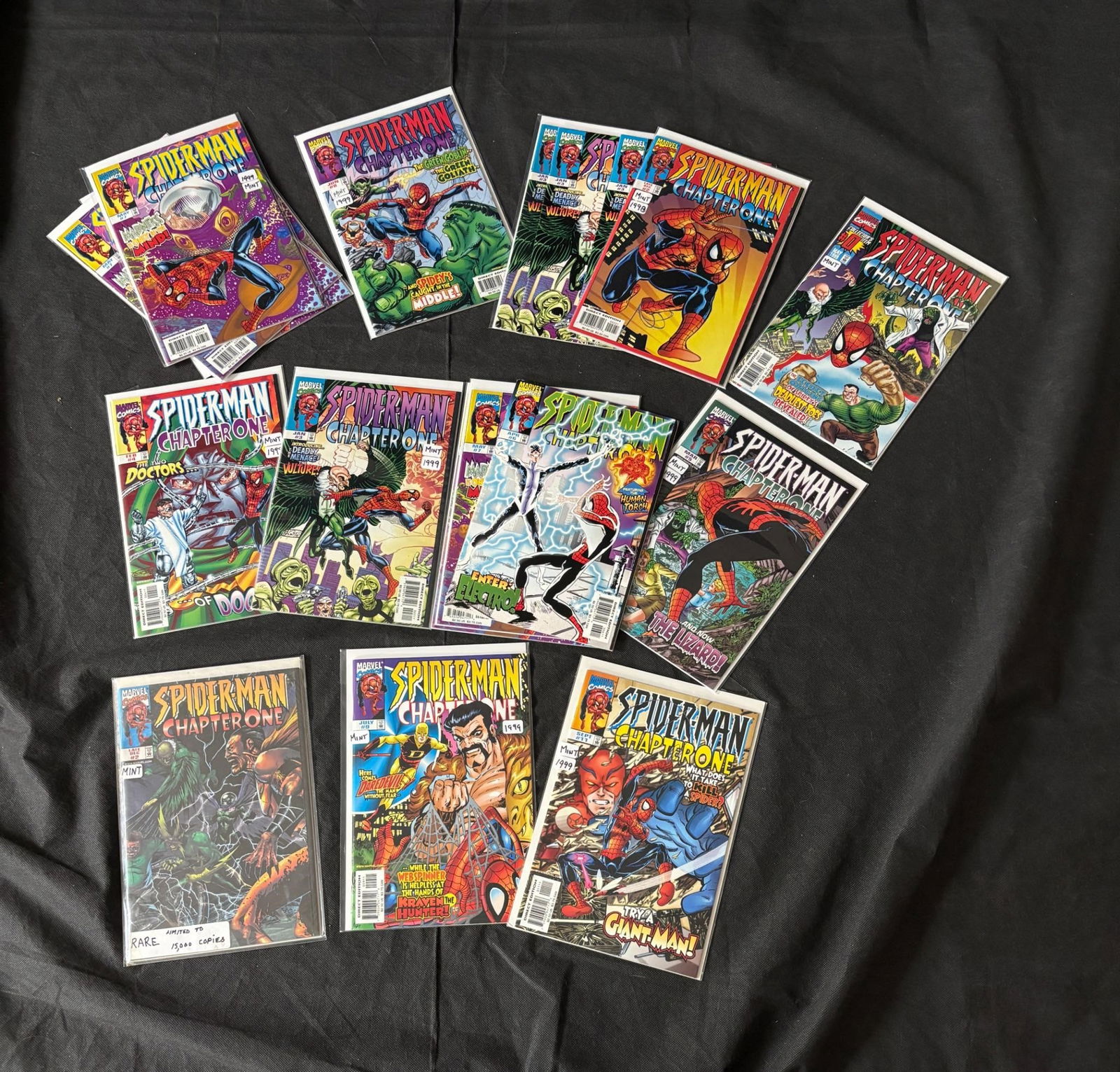 Spider-man Chapter One Marvel Modern Age Comics: We offer in person or virtual previews of auction lots up until the day before the auction. All items are sold as is. Please look at pictures carefully to determine what you believe are the condition