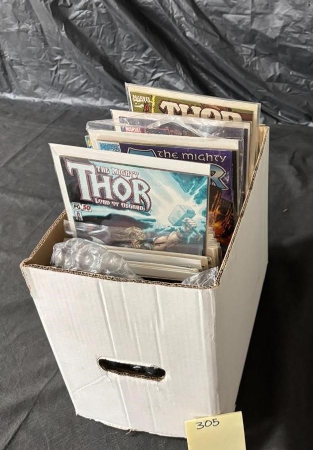 Thor Modern Age Marvel Comics Short Box (1 of 1)