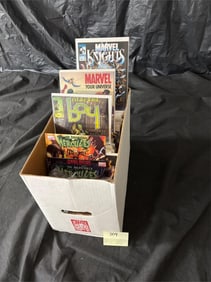 Short Box of Marvel Comic Books