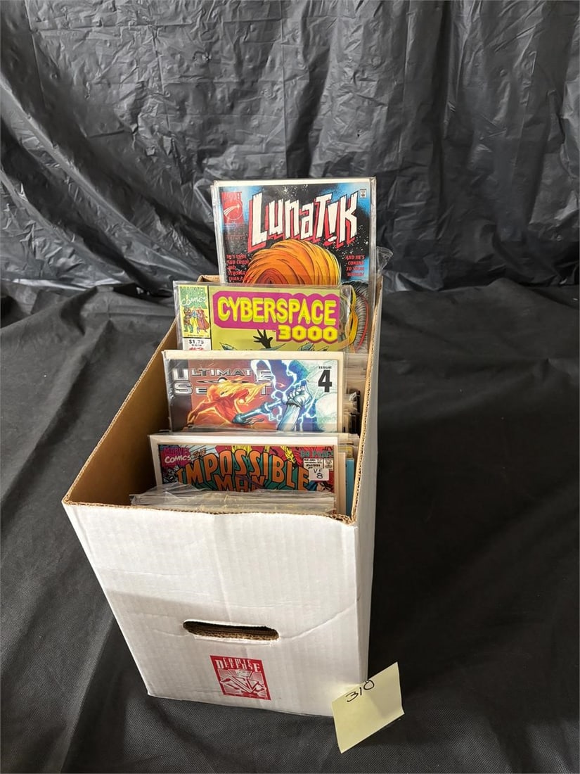 Short Box of Copper Age Marvel Comics (1 of 1)