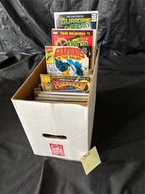 Short Box of Copper Age Marvel Comic Books