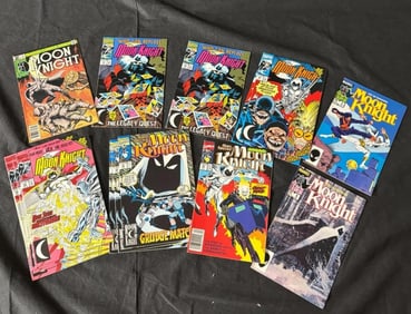 Moon Knight Marvel Comic Book Lot