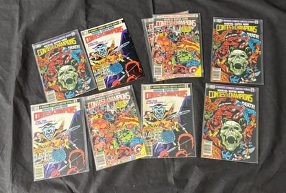 Marvel Comics Contest of Champions 1st Series Lot