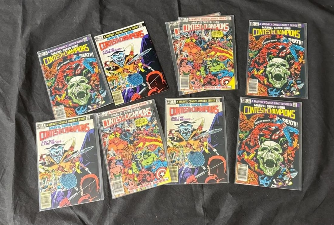 Marvel Comics Contest of Champions 1st Series Lot (1 of 2)