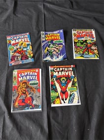 Captain Marvel Bronze Age Comics w#18 Key Comic