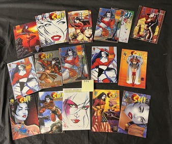 Shi Crusade Comic Book Lot Billy Tucci Art