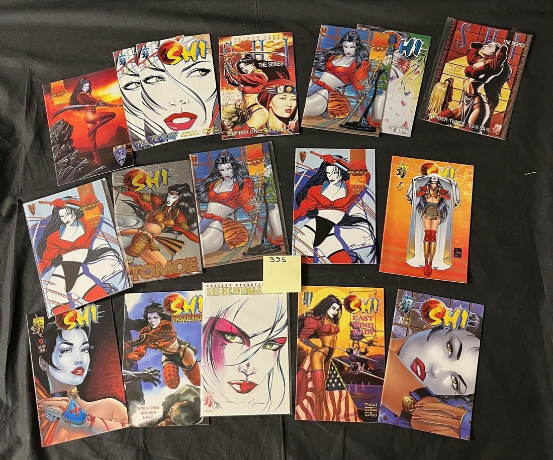 Shi Crusade Comic Book Lot Billy Tucci Art (1 of 3)