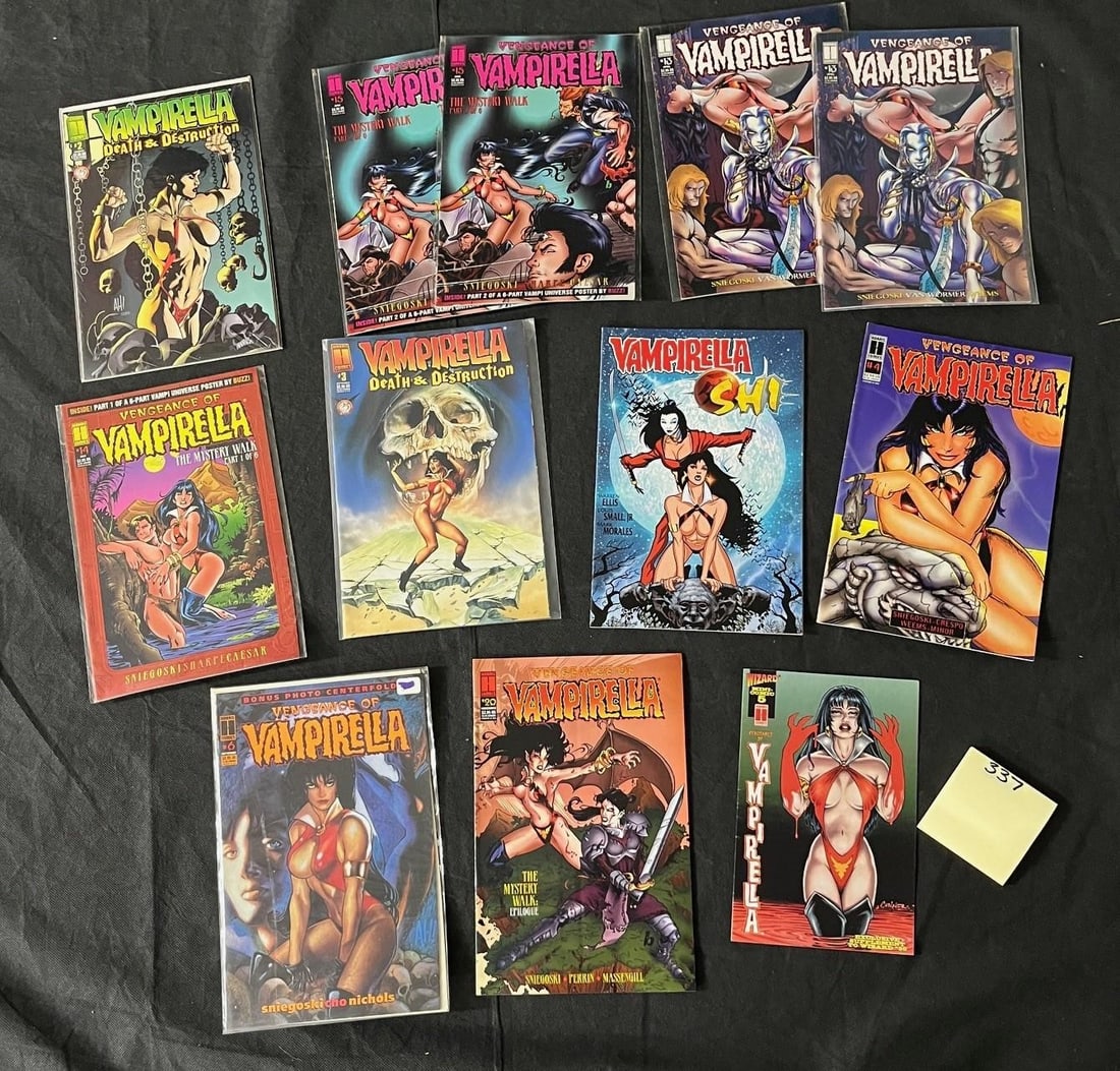 Vampirella Comic Lot w/ Ash Can & Misc. Tittles (1 of 1)