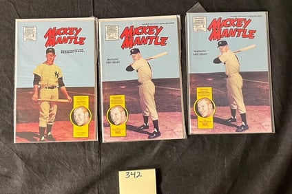 Mickey Mantle Comics 1 & 2