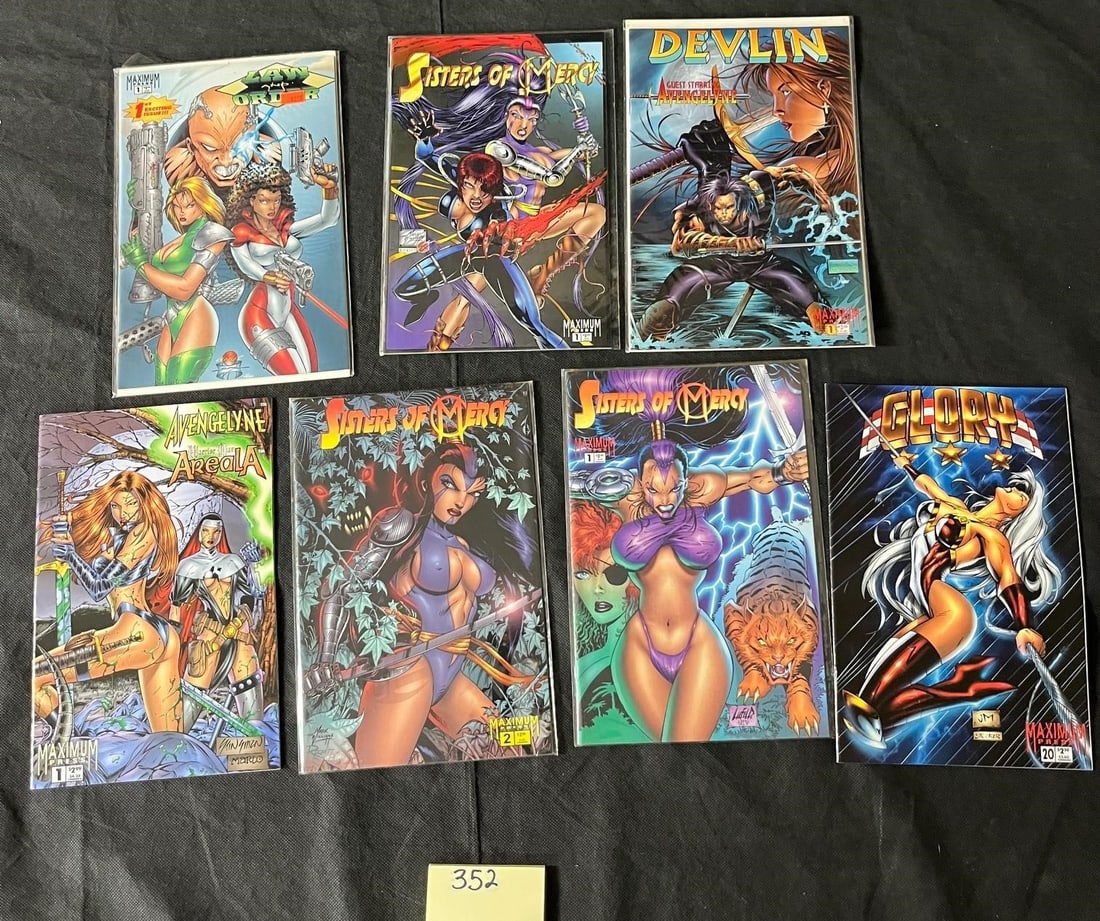 Maximum Comic Books Sisters of Mercy & Glory + (1 of 1)