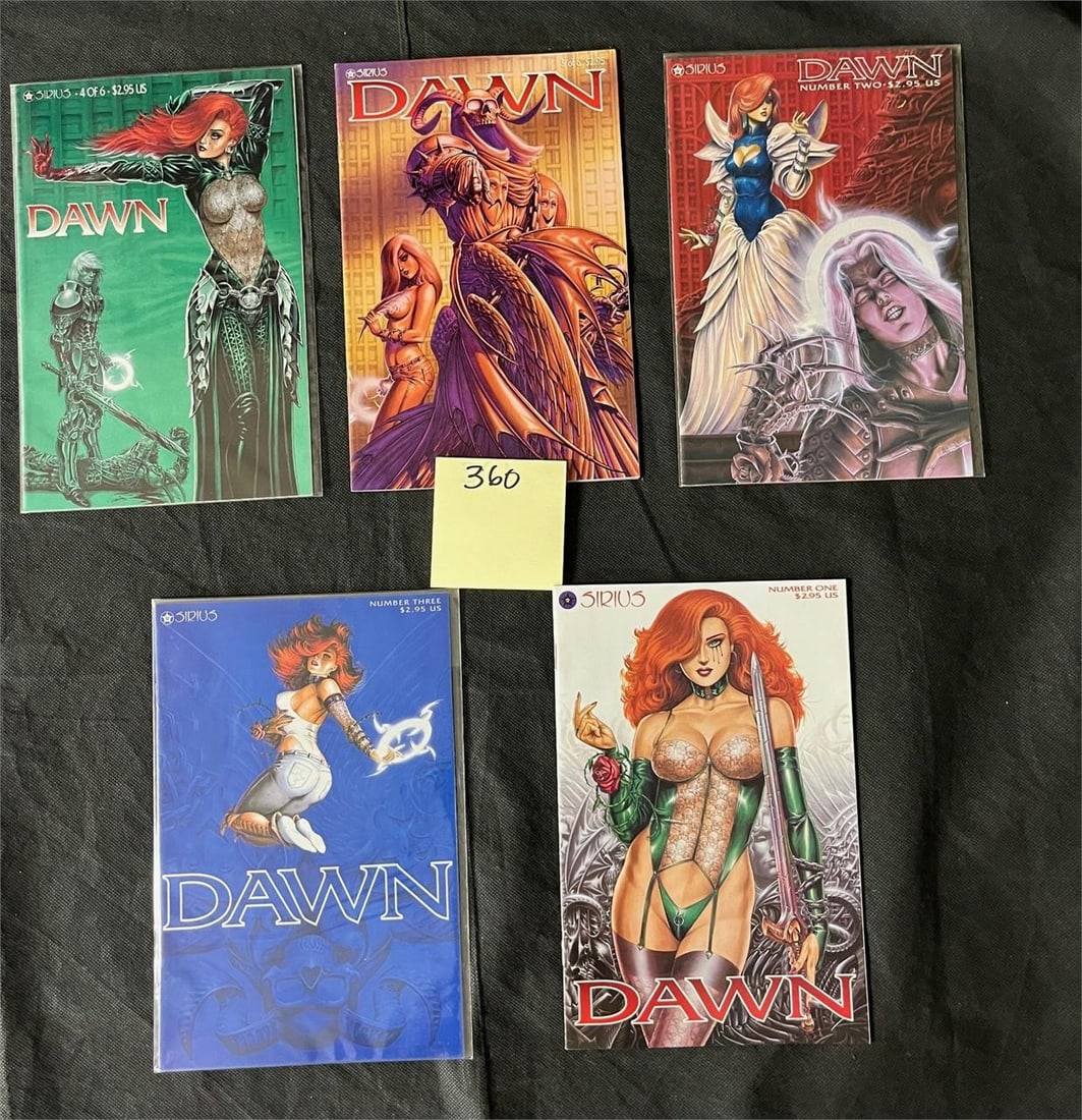 Sirius Comic Lot w/ Dawn #1 (1 of 1)