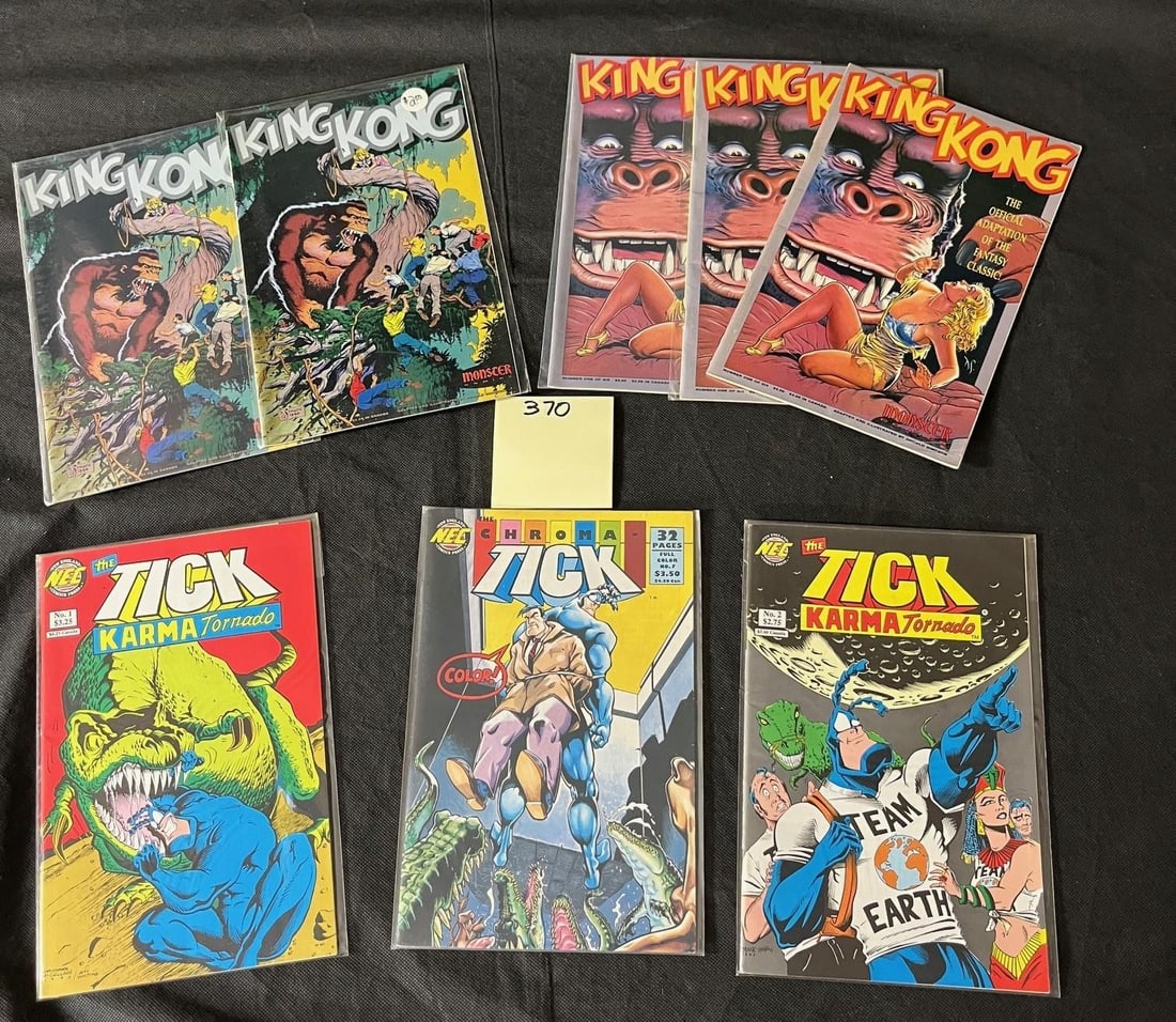 King Kong Comics w/ Dave Stevens Art + Tick (1 of 1)