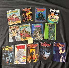 The Crow + Misc Kitchen Sink Comic Books