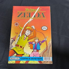 Legend of Zelda 1 1990 Valiant Comic Book
