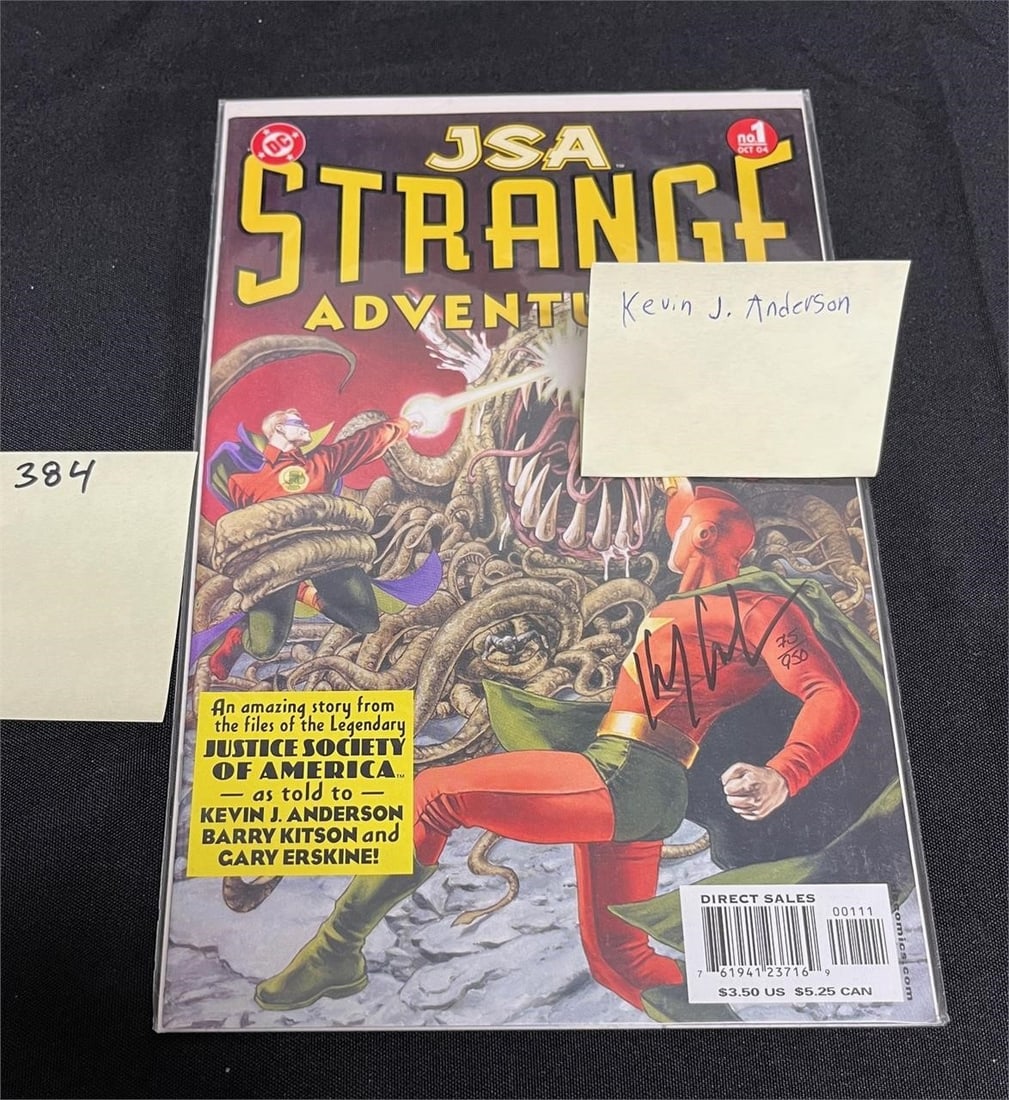 Kevin J. Anderson Signed JSA Comic w/ DF COA (1 of 2)