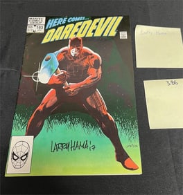Larry Hama Signed Daredevil Comic