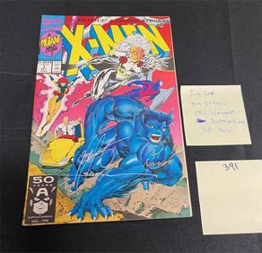X-men 1 Signed by Lee, Claremont, Defalco, Harras