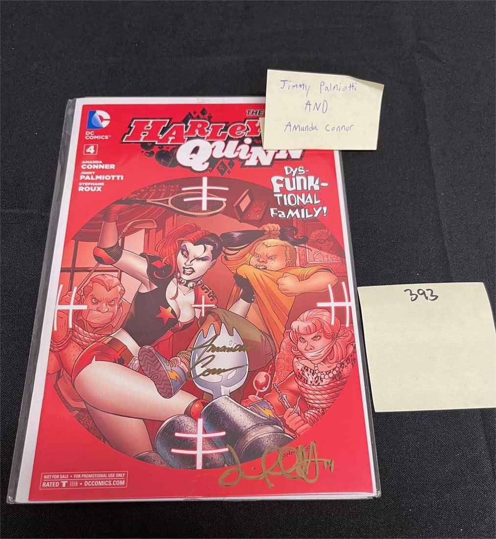 Palmiotti & Connor Signed Harley Quinn Comic (1 of 3)