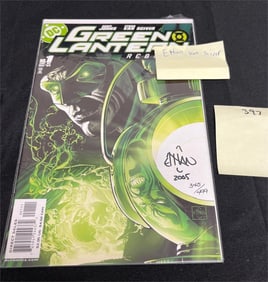 Ethan Van Sciver Signed Green Lantern Comic w/ COA