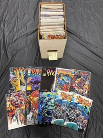 Short Box of Image Comic Books