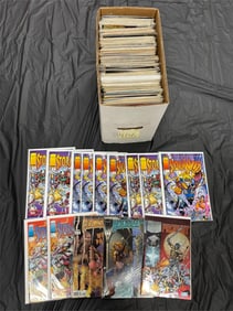 Short Box of Mostly 1990's Image Comic Books