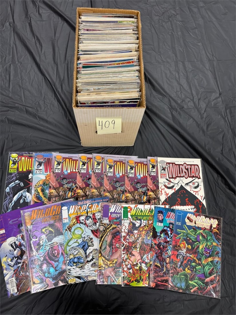 Short Box #4 of Image Comic Books (1 of 4)