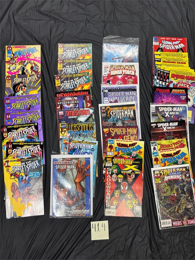 Misc. Spider-man Titled Marvel Comic Books (1 of 4)