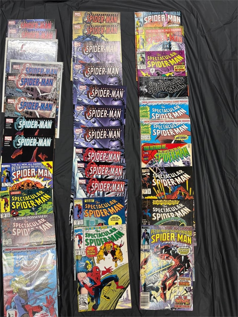 Spectacular Spider-man Marvel Comic Book Lot (1 of 3)