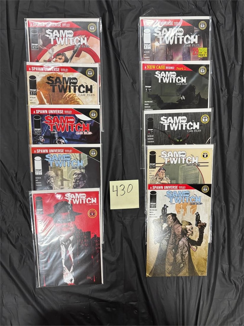 Sam and Twitch Modern Age Image Comic Lot (1 of 4)